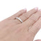 Bague 51 Alliance platine et diamants. 58 Facettes 33379