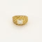Bague 50 Bague bandeau or jaune et diamant 58 Facettes B250455