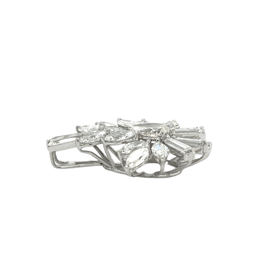 Pendentif Pendentif Cocktail platine et diamants 58 Facettes 1.0002595/5