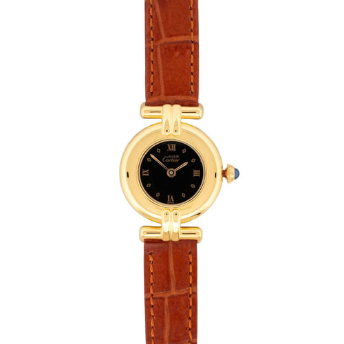 Cartier Must Colisée - black roman dial 58 Facettes