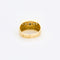 Bague 51 Bague Tank diamants or jaune et platine 58 Facettes