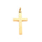 Pendentif Pendentif croix or jaune 58 Facettes GULK186