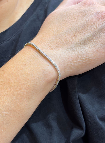 Bracelet Bracelet rivière de diamants 58 Facettes