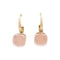 Boucles d'oreilles Boucles d'oreilles Pomellato, "Nudo", or rose et blanc et quartz rose. 58 Facettes 34947