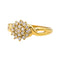 Bague 56 Bague Or jaune Diamant 58 Facettes 578401CD
