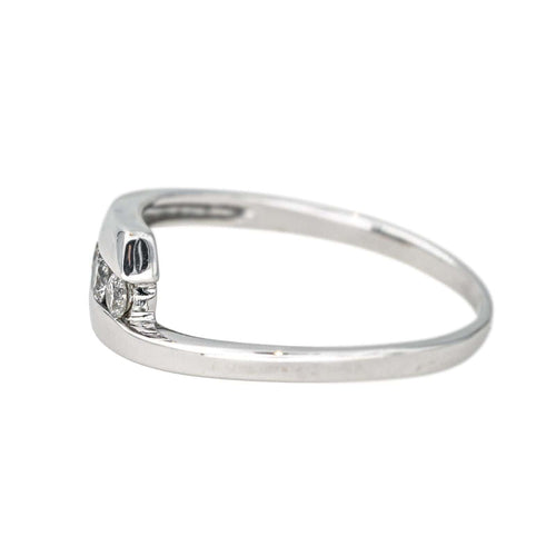 Bague 49 Bague Trilogie Or blanc Diamant 58 Facettes 4607369RV