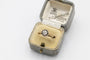 Bague Antique solitaire gold ring with an old-cut diamond 58 Facettes 11548