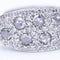 Bague 56 Bague en or blanc avec diamants 58 Facettes N102882LF