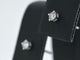 Boucles d'oreilles Boucles d'oreilles en or blanc serties de diamants 58 Facettes 2266