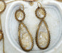 Boucles d'oreilles Parrure camées motifs romains 58 Facettes