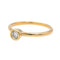 Bague 60.5 Bague Solitaire Or jaune Diamant 58 Facettes 2638294CN