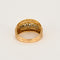 Bague 58.5 Bague bandeau or jaune et diamants 58 Facettes SQU3184