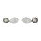 Boucles d'oreilles Boucles d'oreilles  Pendantes Or blanc Diamant, Perle de tahiti 58 Facettes 4410629CN