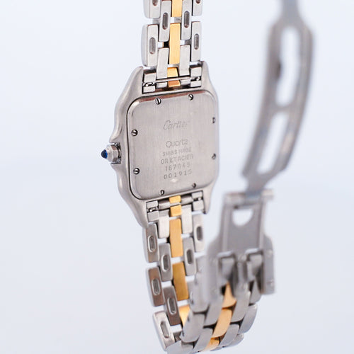 Bracelet CARTIER - Panthère Ivory roman dial - Medium 58 Facettes