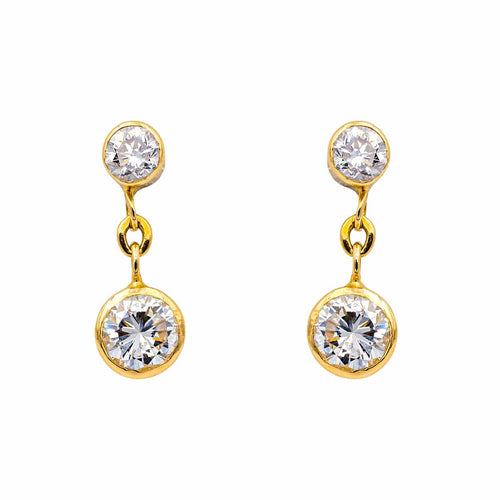 Boucles d'oreilles Boucles d'oreilles Puces Or rose Diamant 58 Facettes 3951644CN