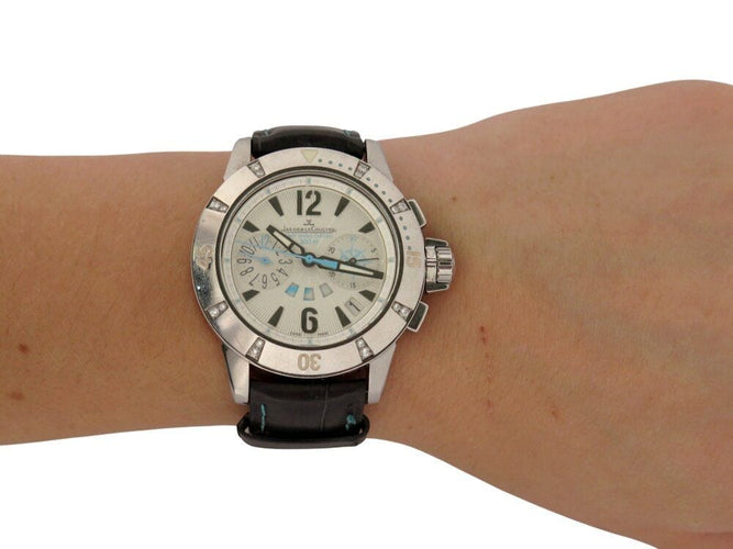 Montre Montre Jaeger-LeCoultre Master Compressor Diving GMT 156.8.25 38m automatique 58 Facettes 269228