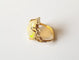 Bague 52 Bague or jaune 18k et Opale 58 Facettes