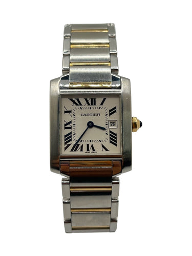 Montre Cartier - Montre Tank Française 58 Facettes