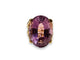 Bague 58 Bague en or jaune et améthyste 58 Facettes 456001
