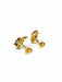 Boucles d'oreilles Paire de boucles d'oreilles or jaune, diamants et rubis 58 Facettes