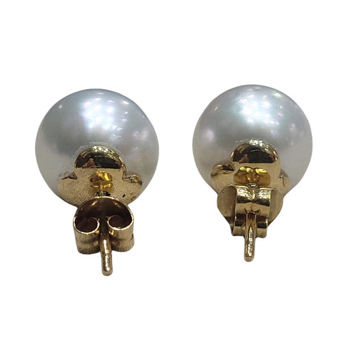 Boucles d'oreilles Boucles d'oreilles - Boucles d'oreilles en perles australiennes et or 18 carats 58 Facettes T101