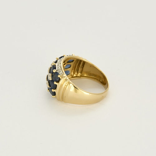 Bague 53 Bague en Or jaune & blanc 18k 58 Facettes DINA0288