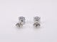 Boucles d'oreilles Boucles d'oreilles en or blanc avec tanzanite 58 Facettes 2198