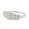 Bague 54 Bague Platine Diamant 58 Facettes 3789892CN