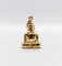 Pendentif Pendentif vintage XXL or jaune bouddha 58 Facettes A05543