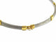 Collier FRED - Collier or et acier 58 Facettes