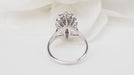 Ring 54 Marquise ring White gold Diamonds 58 Facettes 32600