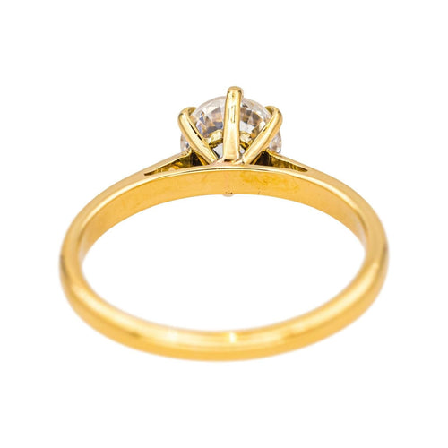Bague 48.5 Bague Solitaire Or jaune Diamant 58 Facettes 4745026CN