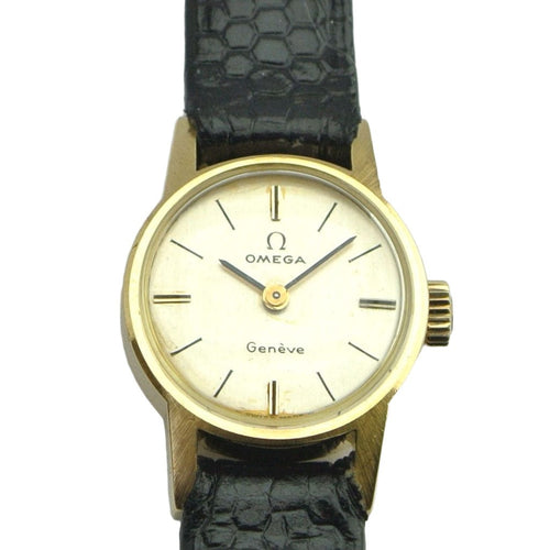 Montre Omega - Genève boîtier en or jaune 18 carats 58 Facettes