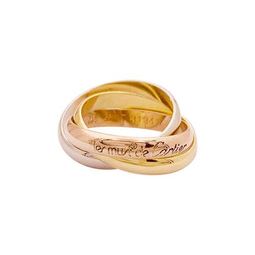 Bague 52 Bague CARTIER Trinity Must, trois ors. 58 Facettes 34532