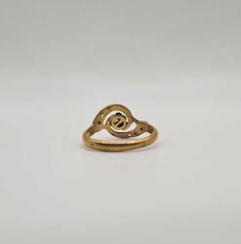 Bague 52 Bague or jaune diamant 58 Facettes