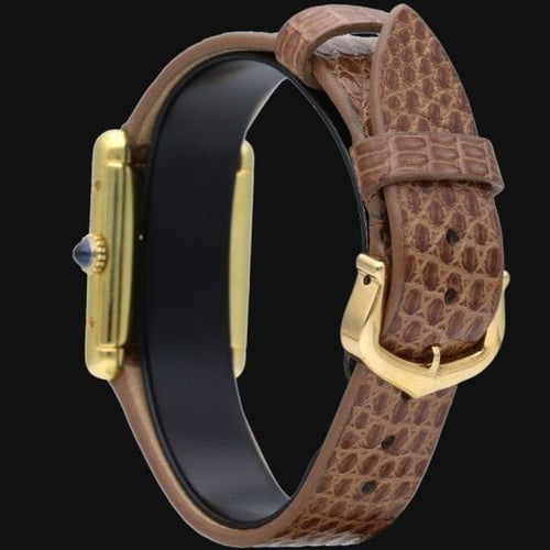 Montre Cartier Montre Tank Vermeil 58 Facettes MT43320