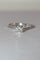 Bague Solitaire Sur Or Blanc 0.53 ct