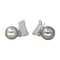Boucles d'oreilles Boucles d'oreilles  Pendantes Or blanc Diamant, Perle de tahiti 58 Facettes 4410629CN