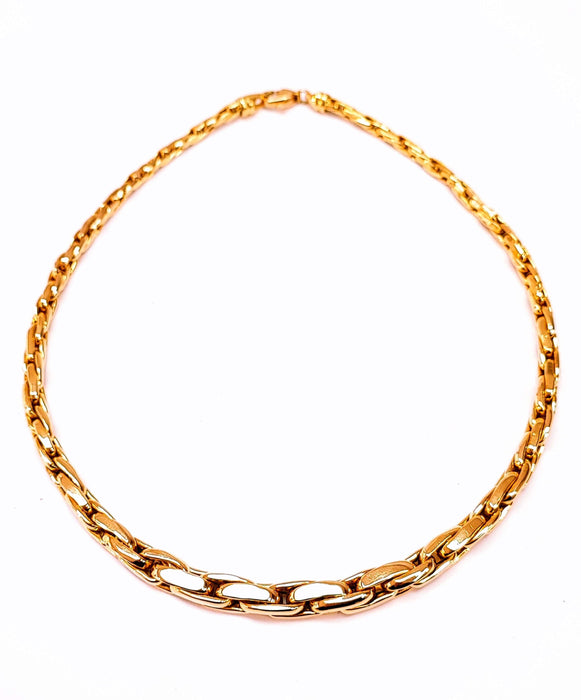 Collier Collier or jaune 18K 58 Facettes COL.PALMCAR-1054