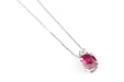 Ruby Diamond Necklace Necklace 58 Facettes
