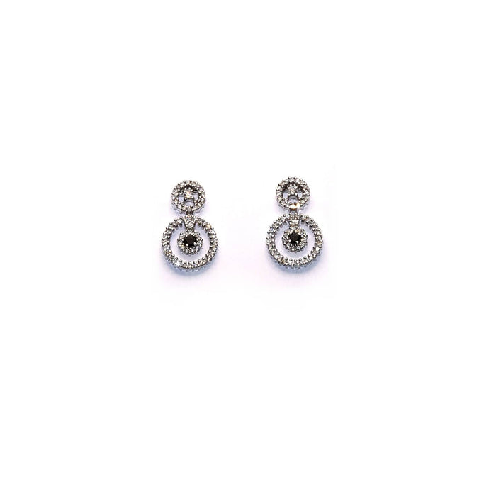 Boucles d'oreilles Boucles d'oreilles DAMIANI en or blanc et diamants 58 Facettes 0001