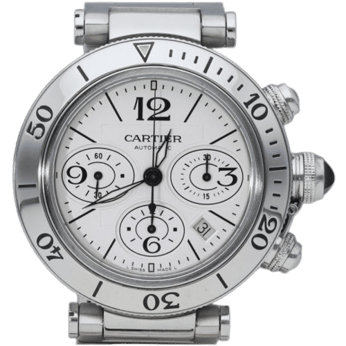 Montre Montre Cartier Pasha Seamaster Chronographe 42 mm 58 Facettes MT42146