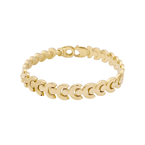 Bracelet Bracelet FRED, or jaune. 58 Facettes 34531