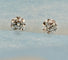 Boucles d'oreilles Paire de diamants pour puces d’oreilles 58 Facettes