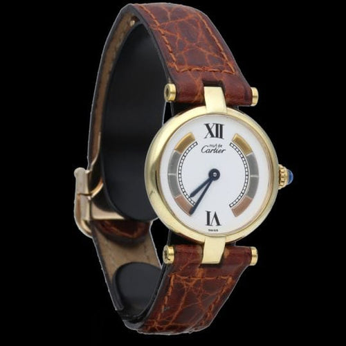 Montre Cartier Montre Trinity  Must De Cartier Vermeil 58 Facettes MT41247