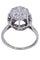 Bague 55 Bague or blanc diamants 58 Facettes 090271