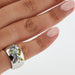 Ring 51 Maison Feraud white gold ring - aquamarine and diamonds 58 Facettes REF 6198/10