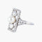Bague 53 Bague Perle fine Diamants 58 Facettes AB2