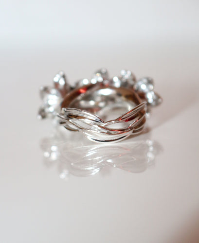 Bague 48 MELLERIO - Bague Bouquet de Fleurs collection Médicis 58 Facettes 562