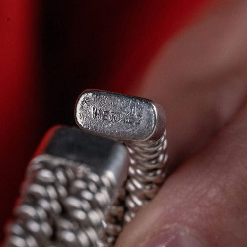 Bracelet HERMÈS - Bracelet - par Lucien Vachey en argent 58 Facettes